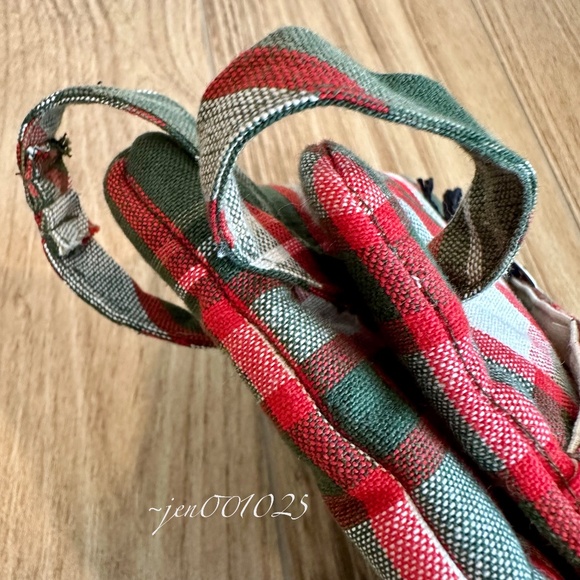 Hearth & Hand Magnolia 2pc Christmas Plaid Potholders - Picture 11 of 12